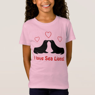 Liebe I Seelöwen - T - Shirt