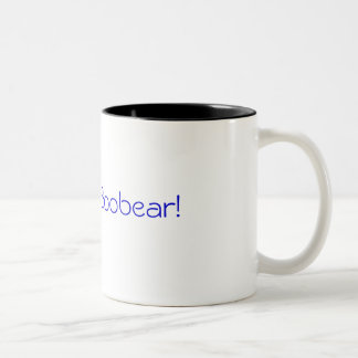 Liebe I Sie Boobear! Zweifarbige Tasse
