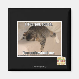 Liebe I Sie, Couch Magnet