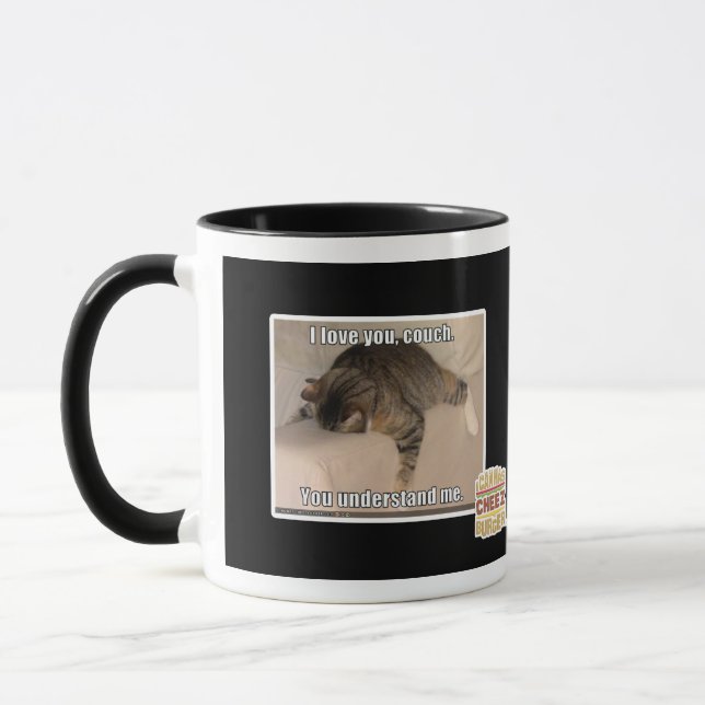 Liebe I Sie, Couch Tasse (Links)