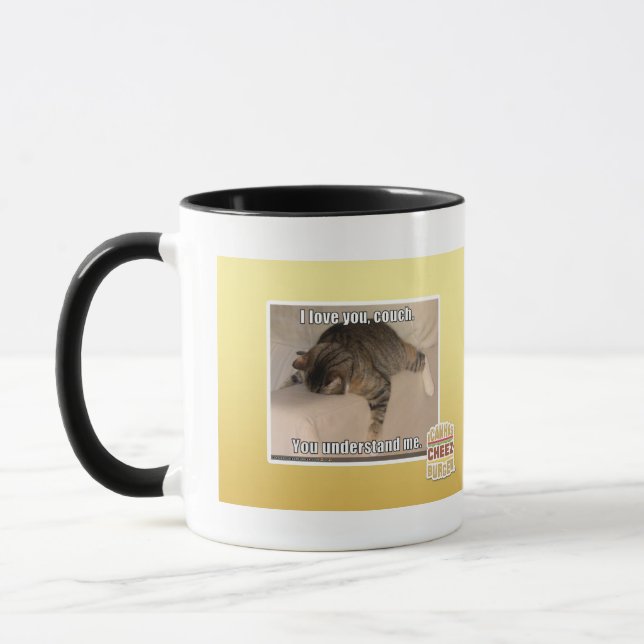 Liebe I Sie, Couch Tasse (Links)
