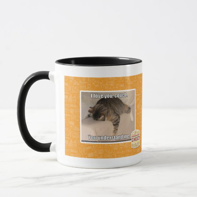 Liebe I Sie, Couch Tasse (Links)