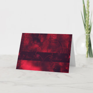 Liebe I Sie - für immer Feiertagskarte