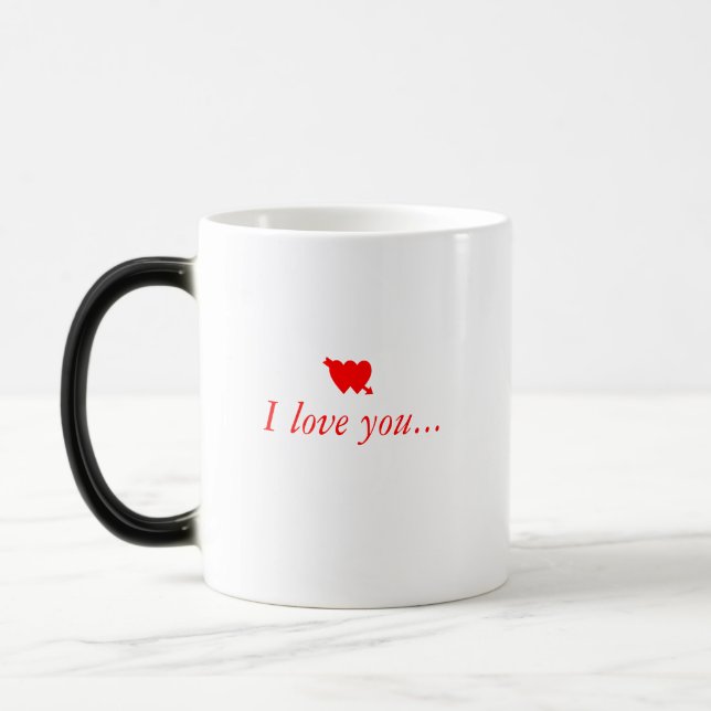 Liebe I Sie (links Hand) Verwandlungstasse (Links)
