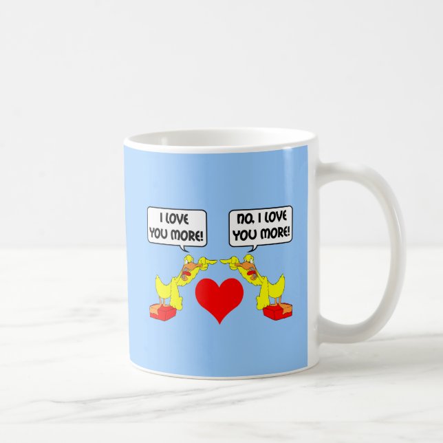 Liebe I Sie mehr Tasse (Rechts)