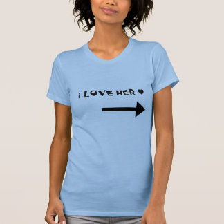 Liebe I sie - Paar-Shirt T-Shirt
