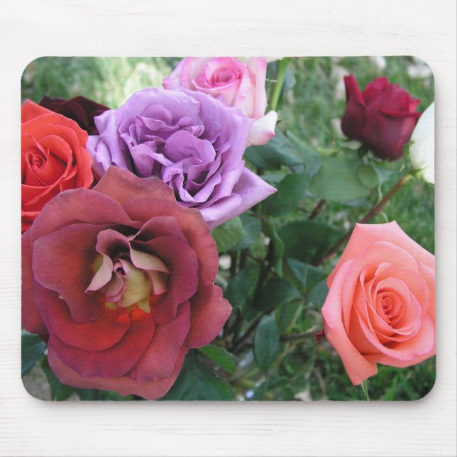 Liebe I Sie Rosengarten mousepad (Vorne)