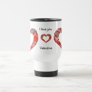 Liebe I Sie Valentine Reisebecher