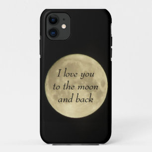 Liebe I Sie zu zum moona und hinteren iPhone 5 dem Case-Mate iPhone Hülle