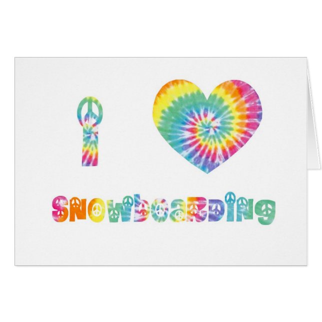 Liebe I Snowboarding. (Vorderseite (Horizontal))