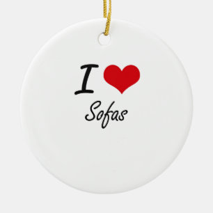 Liebe I Sofas Keramikornament