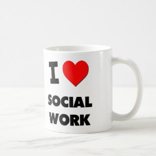 Liebe I Sozialarbeit Tasse