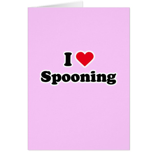 Liebe I spooning (Vorne)