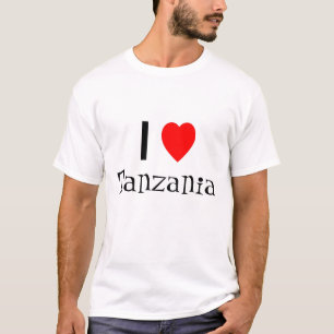 Liebe I Tanzania-Shirt T-Shirt