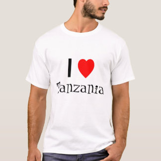 Liebe I Tanzania-Shirt T-Shirt