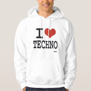 Liebe I techno Hoodie