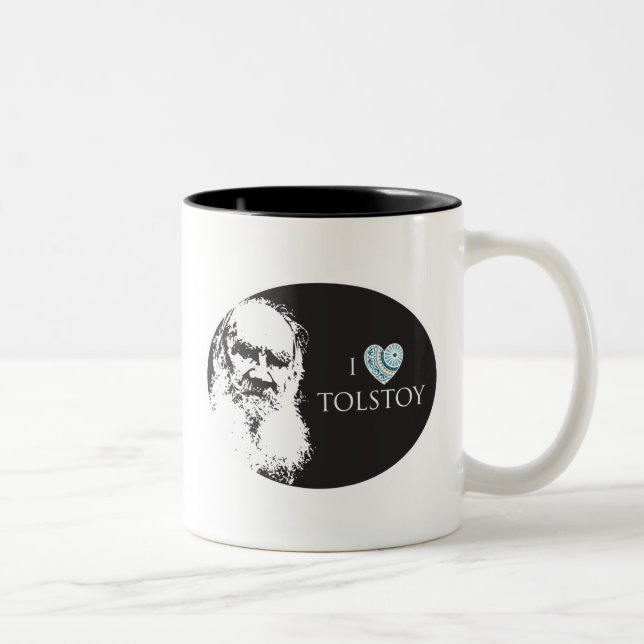 Liebe I Tolstoy Tasse (Rechts)