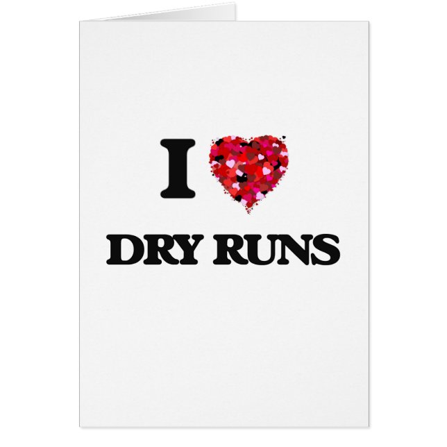 Liebe I trockene Läufe (Vorne)