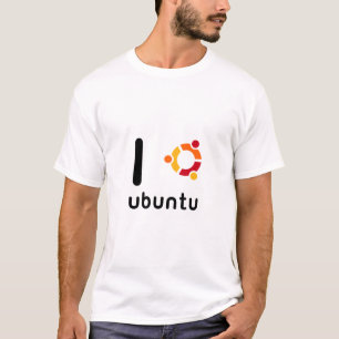 Liebe I Ubuntu Klassiker T-Shirt