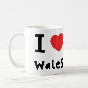 Liebe I Wales-Tasse Kaffeetasse