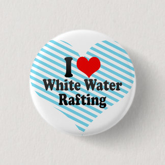 Liebe I weißes Wasser-Flößen Button