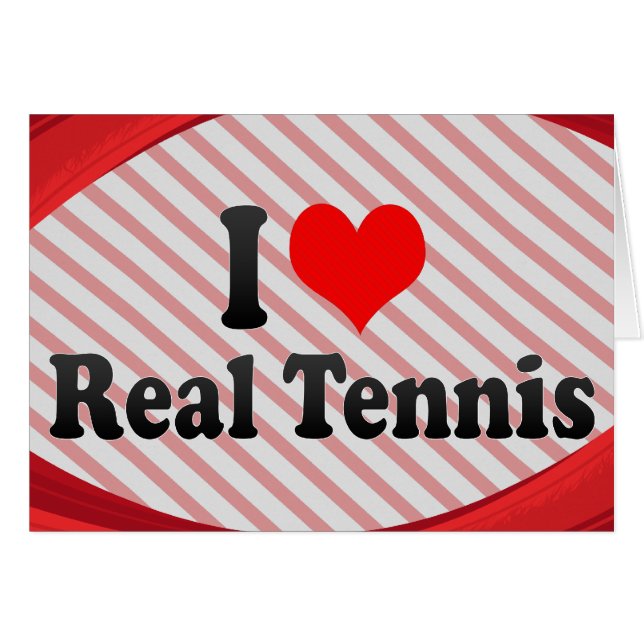 Liebe I wirkliches Tennis (Vorderseite (Horizontal))