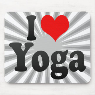 Liebe I Yoga Mousepad