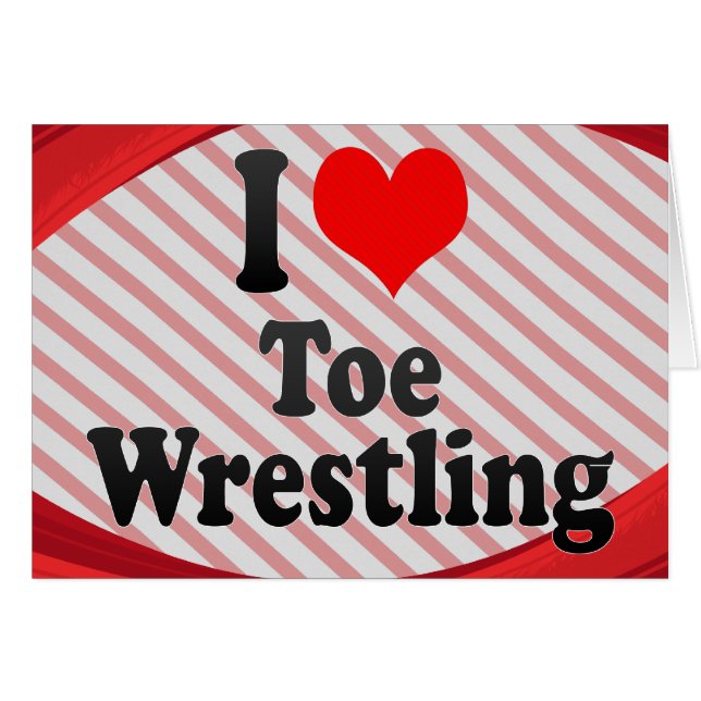 Liebe I Zehe-Wrestling (Vorderseite (Horizontal))