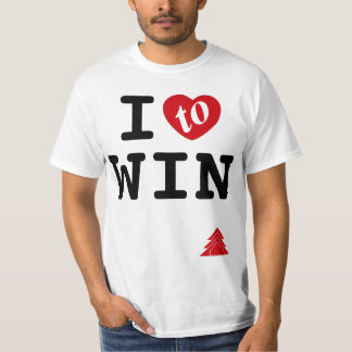 Liebe I zu gewinnen T-Shirt