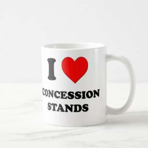 Liebe I Zugeständnis-Stände Tasse