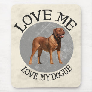Liebe ich, Liebe mein Dogue Mousepad