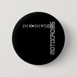 Liebe ich - Liebe meine Leidenschaft - Motocross Button