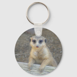 Liebe ich Meerkat Schlüsselanhänger