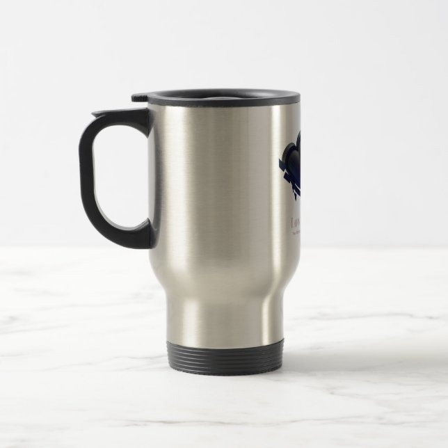 Liebe Ignites Drink Tasse (Links)