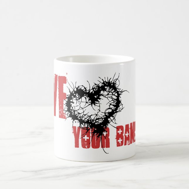 Liebe Ihr Band Tasse (Mittel)