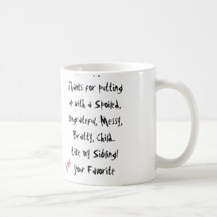 Liebe Ihr Liebling! Mama-Tasse Tasse