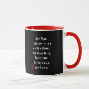 Liebe, Ihr Liebling! Mama-Tasse Tasse