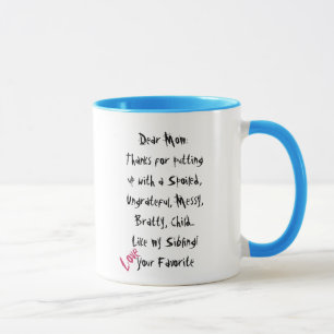 Liebe Ihr Liebling! Mama-Tasse Tasse