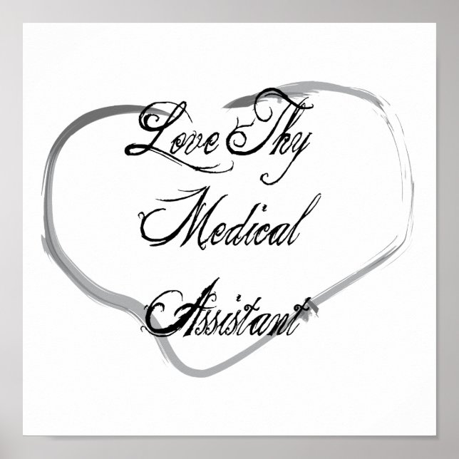 Liebe Ihr medizinischer Assistent Poster (Vorne)