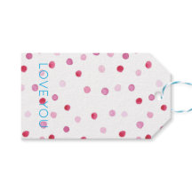 Liebe Ihr Polka Dots Sweet Valentine Pink Blue Fun