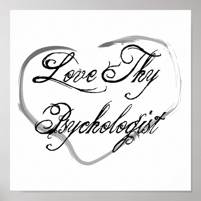 Liebe Ihr Psychologe Poster (Vorne)