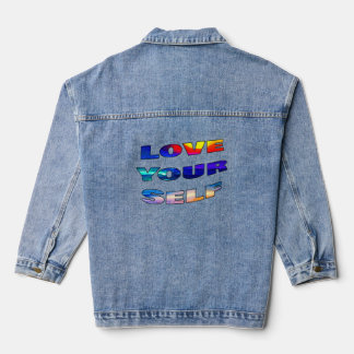 Liebe Ihr Selbst - Jeansjacke