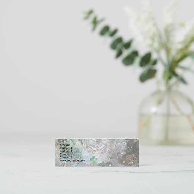 Liebe Ihrer Welt, Vorlage Mini Visitenkarte (Von Creator hochgeladen)