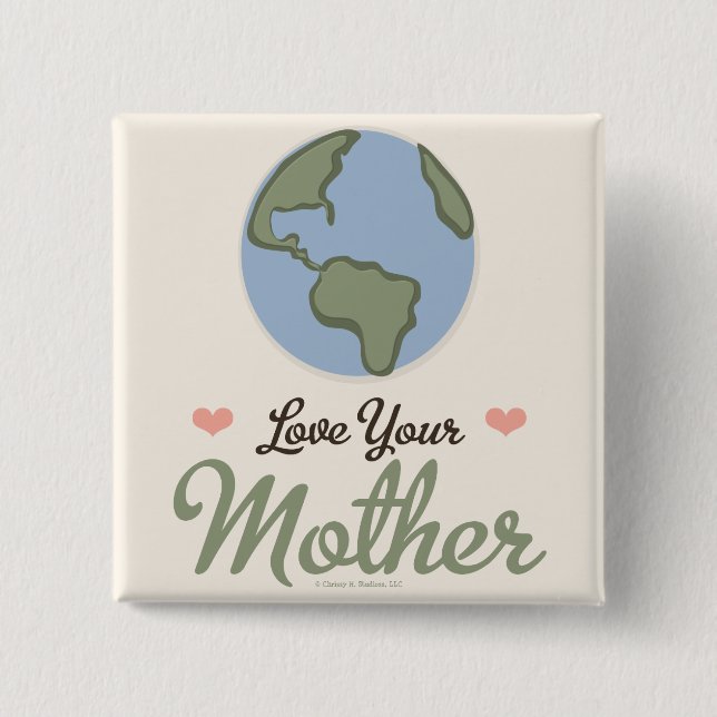 Liebe Ihres Earth Button (Vorderseite)