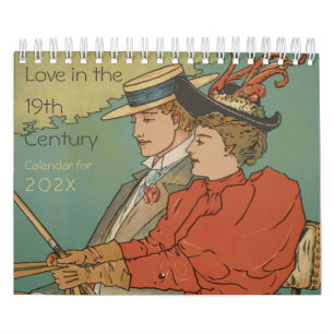 Liebe im 19. Jahrhundert unter Frischvermählten Kalender