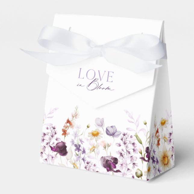 Liebe im Blumengeschmack Geschenkschachtel (Vorderseite)