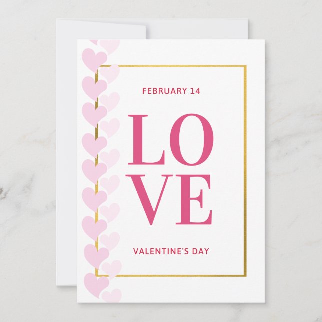 Liebe im Blut Einladung (Vorderseite)