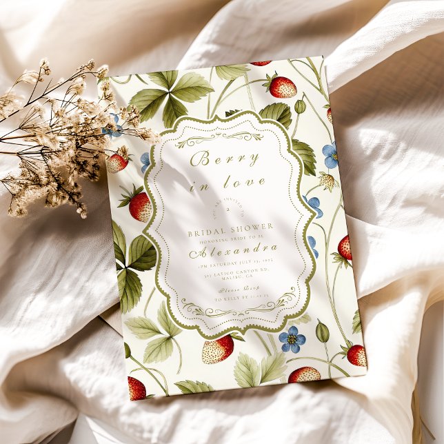 Liebe im Brautparty Bloom Einladung (Von Creator hochgeladen)