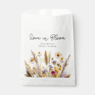 Liebe im Brautparty Bloom Geschenktütchen