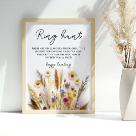 Liebe im Brautparty Bloom Poster